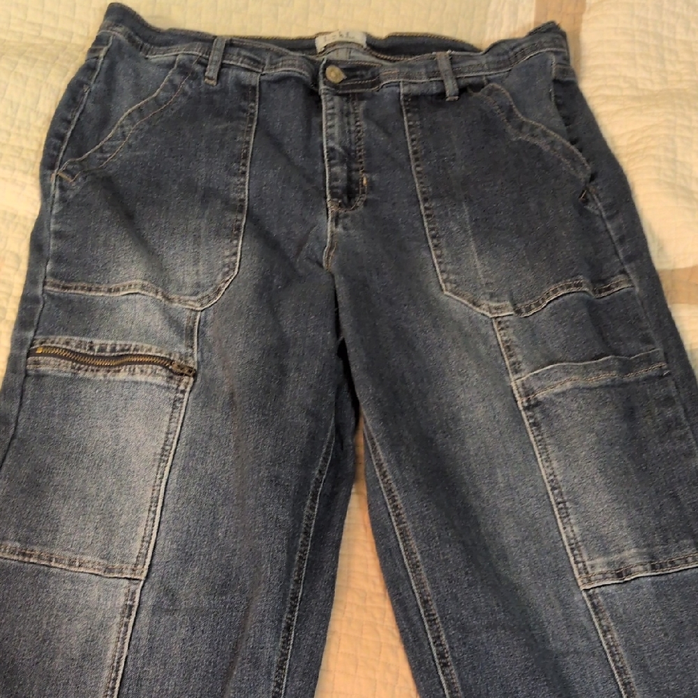 Nicole Miller Light Blue Denim Jeans